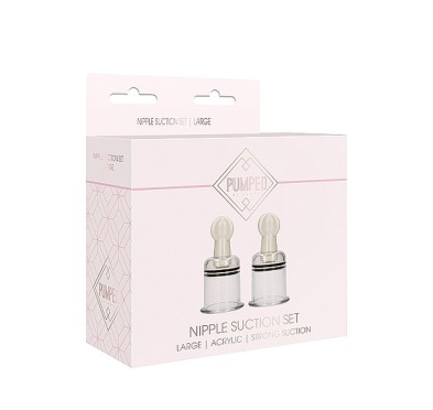 Nipple Suction Set Large - Transparent